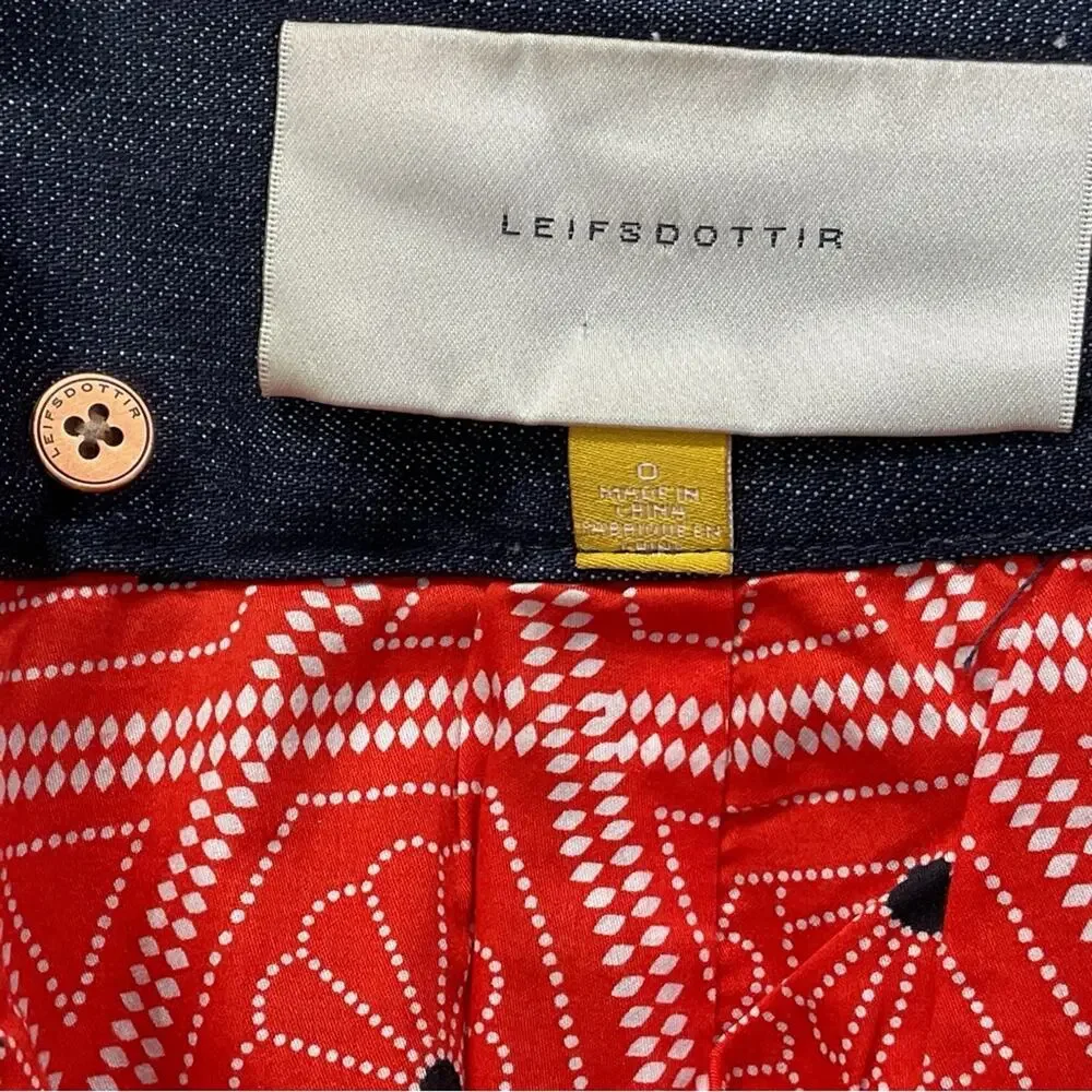 Anthropologie leifsdottir denim